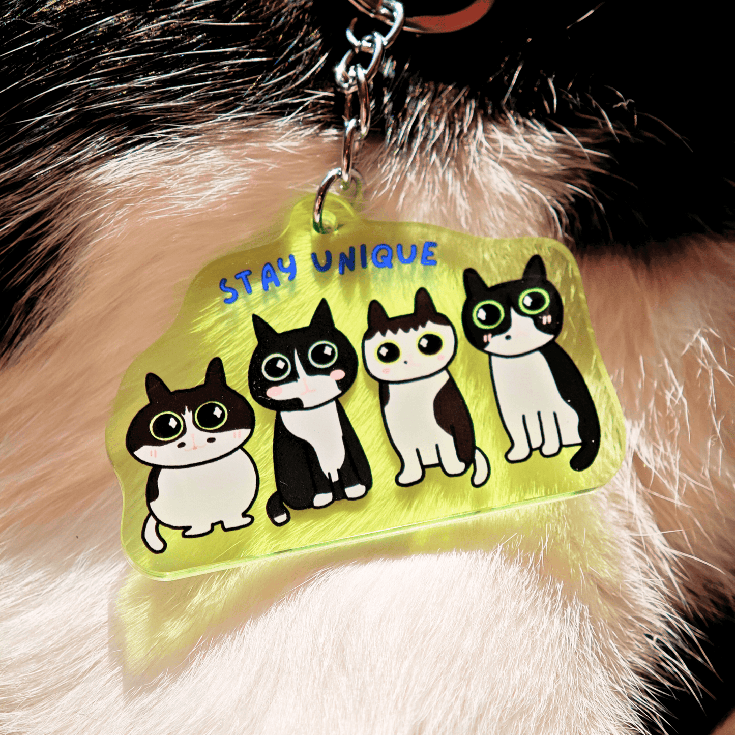 We're Unique Keychain