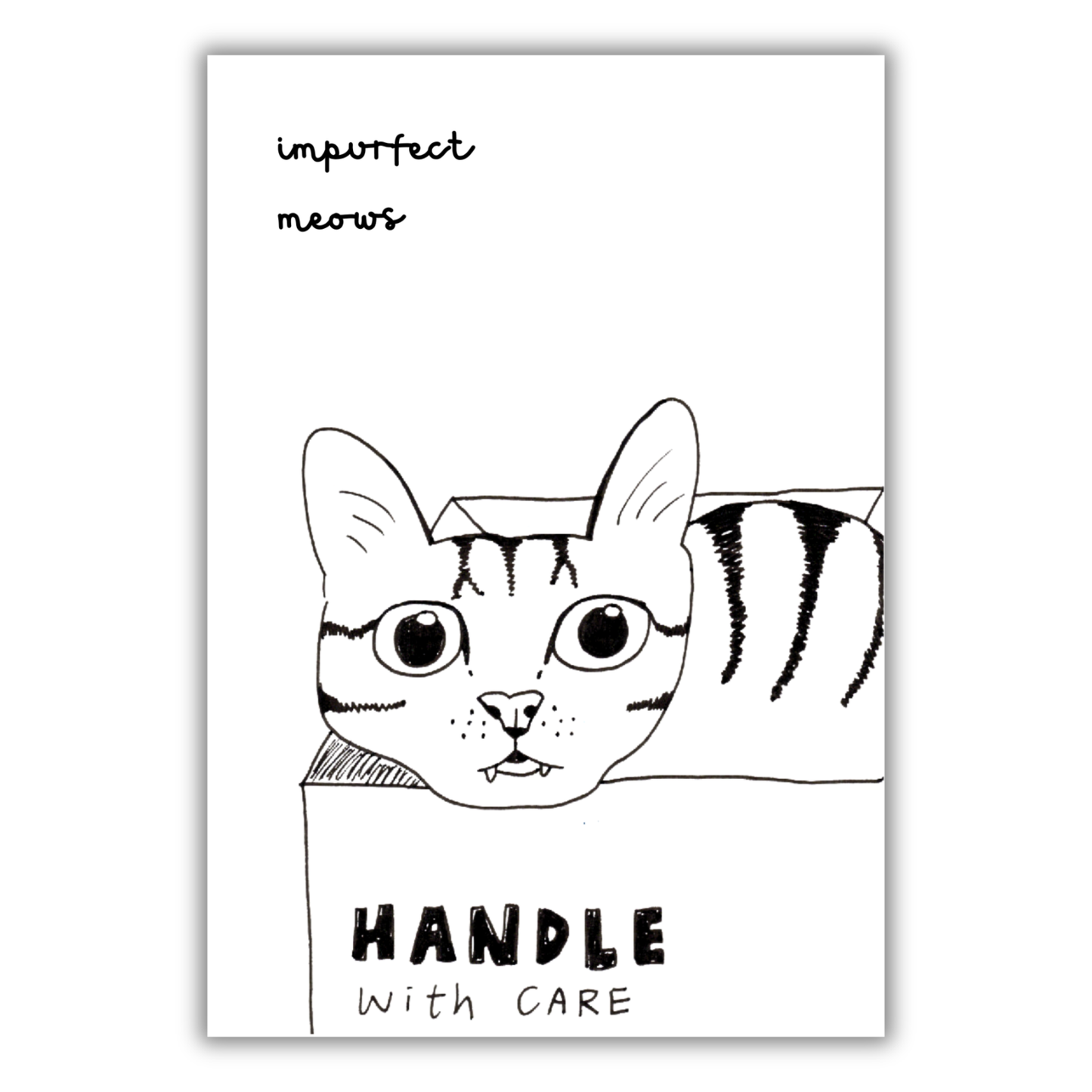 Handle With Care Postcard