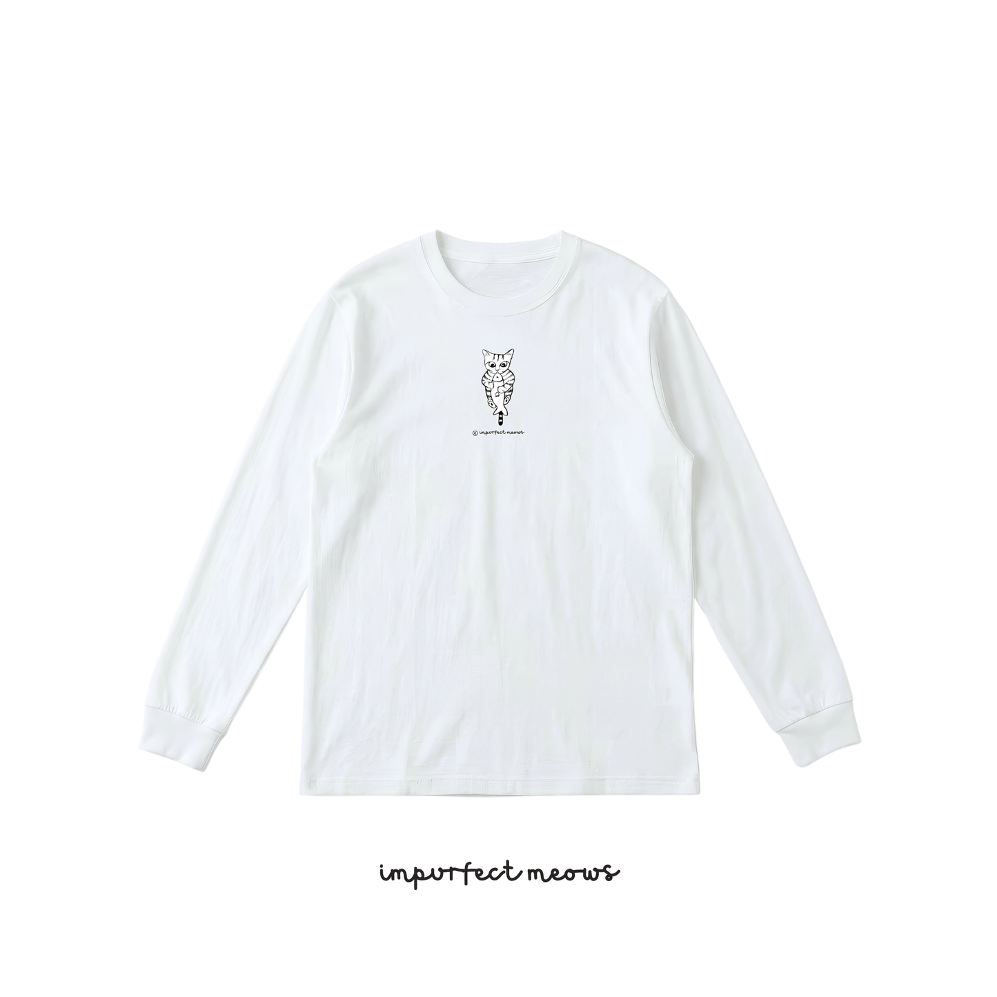 I Want Fish Long Sleeve Crew Neck