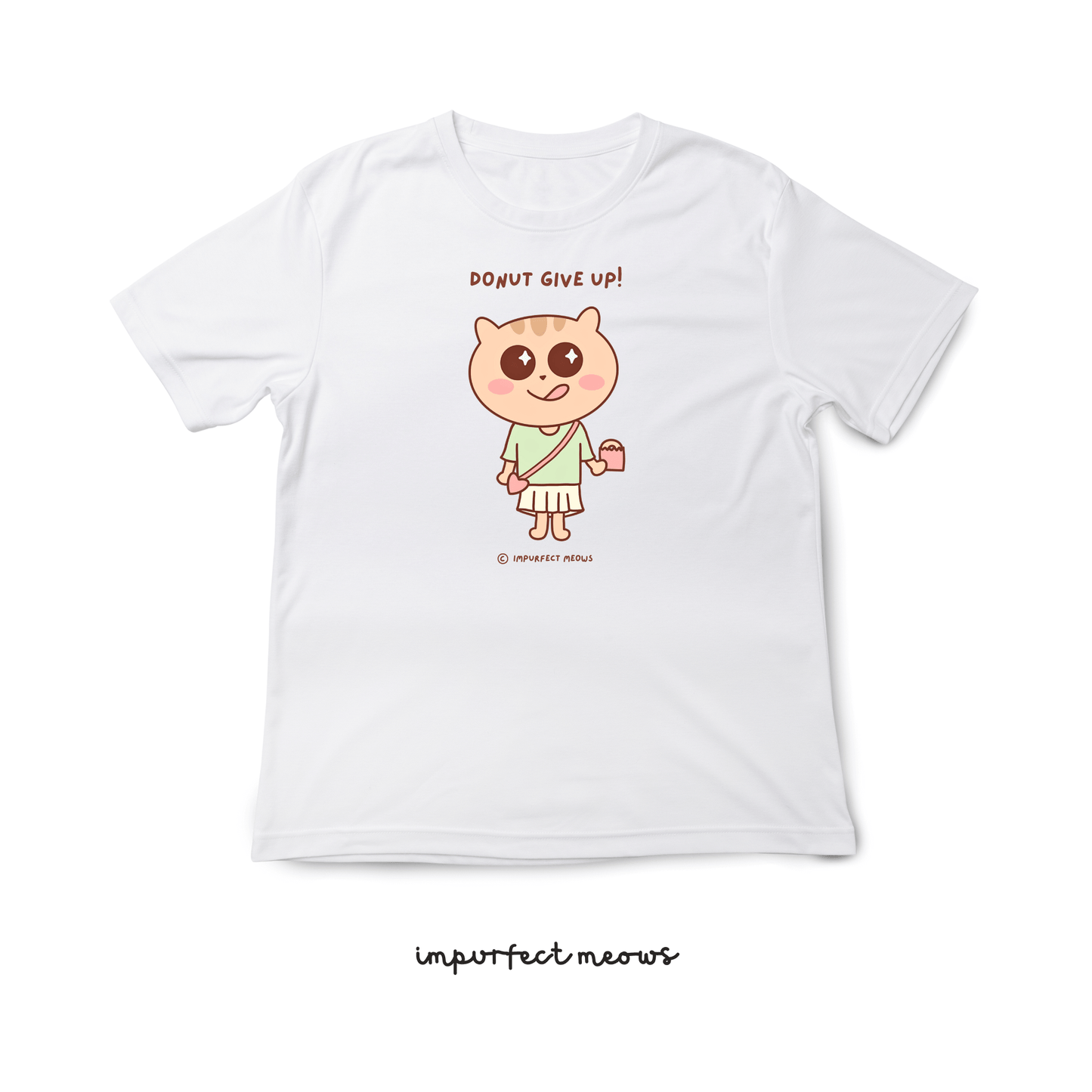 Donut Give Up T-shirt