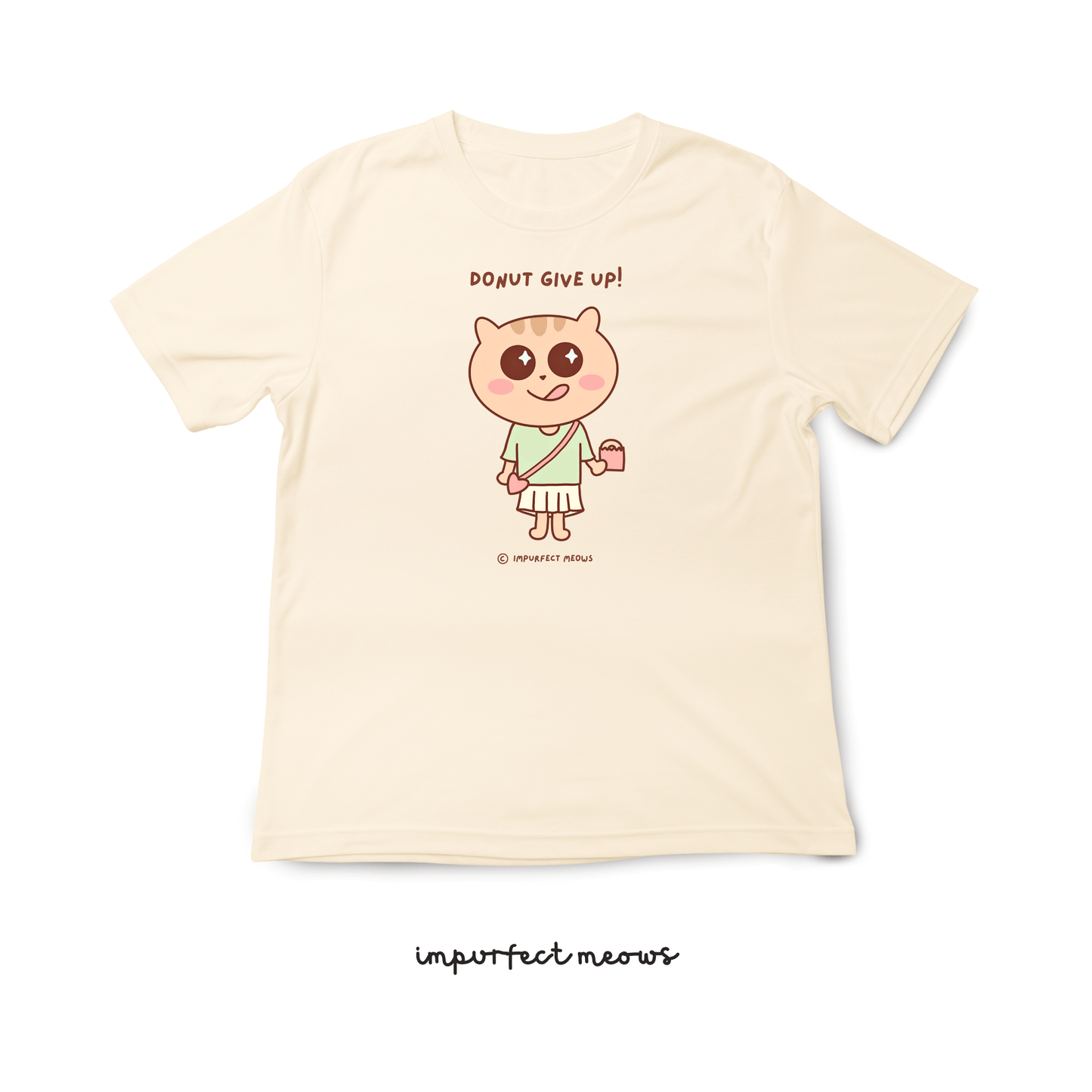 Donut Give Up T-shirt