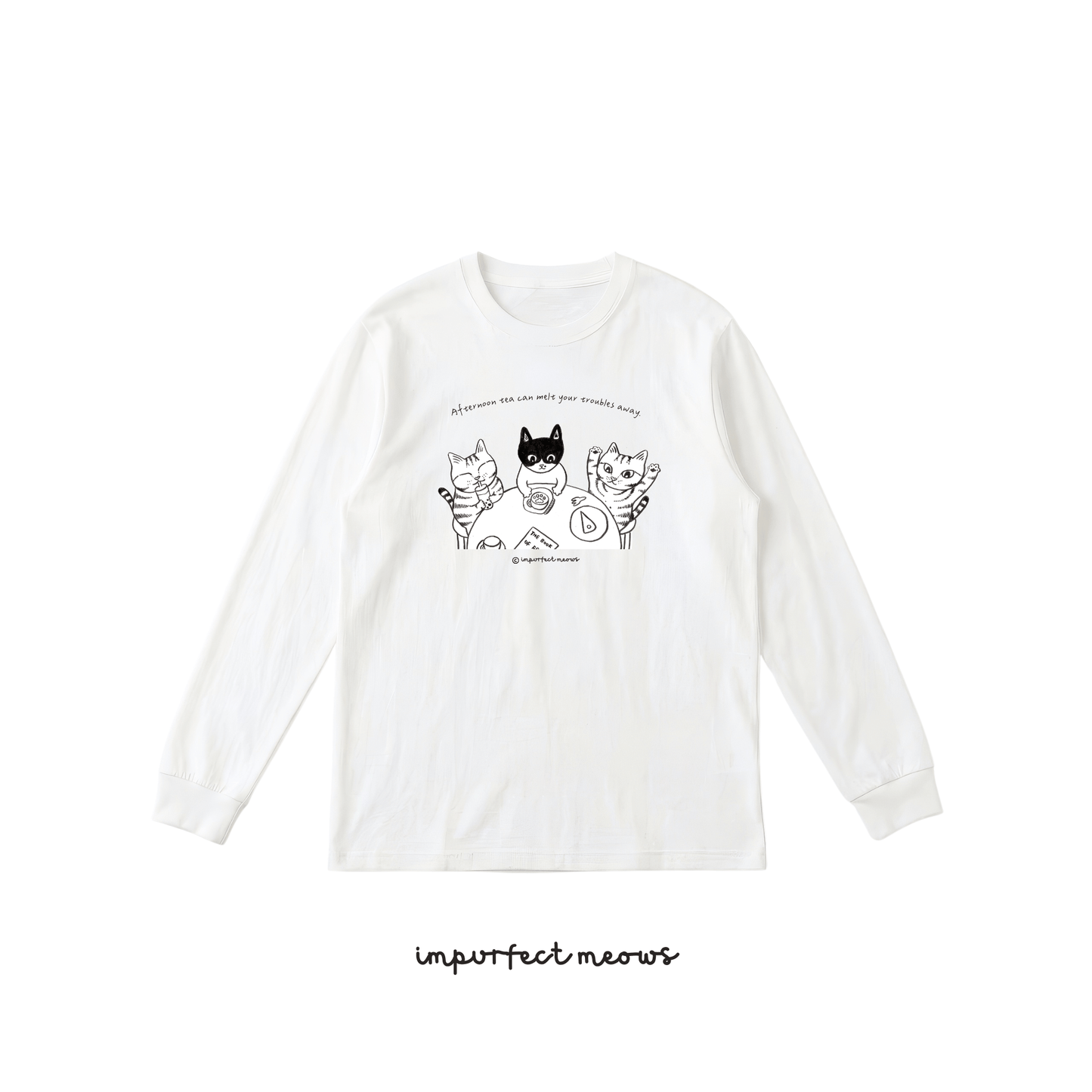 Afternoon Tea Club Long Sleeve Crew Neck