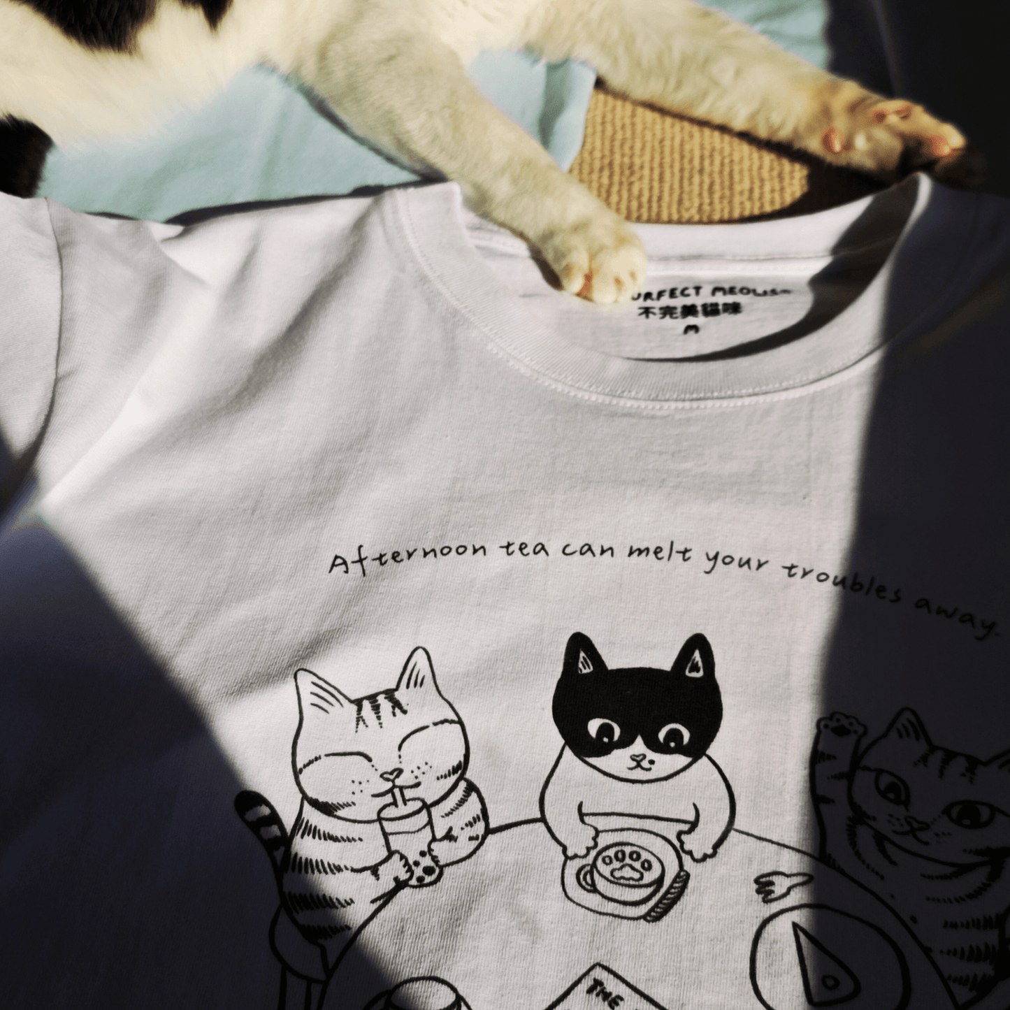 Afternoon Tea Club Long Sleeve Crew Neck