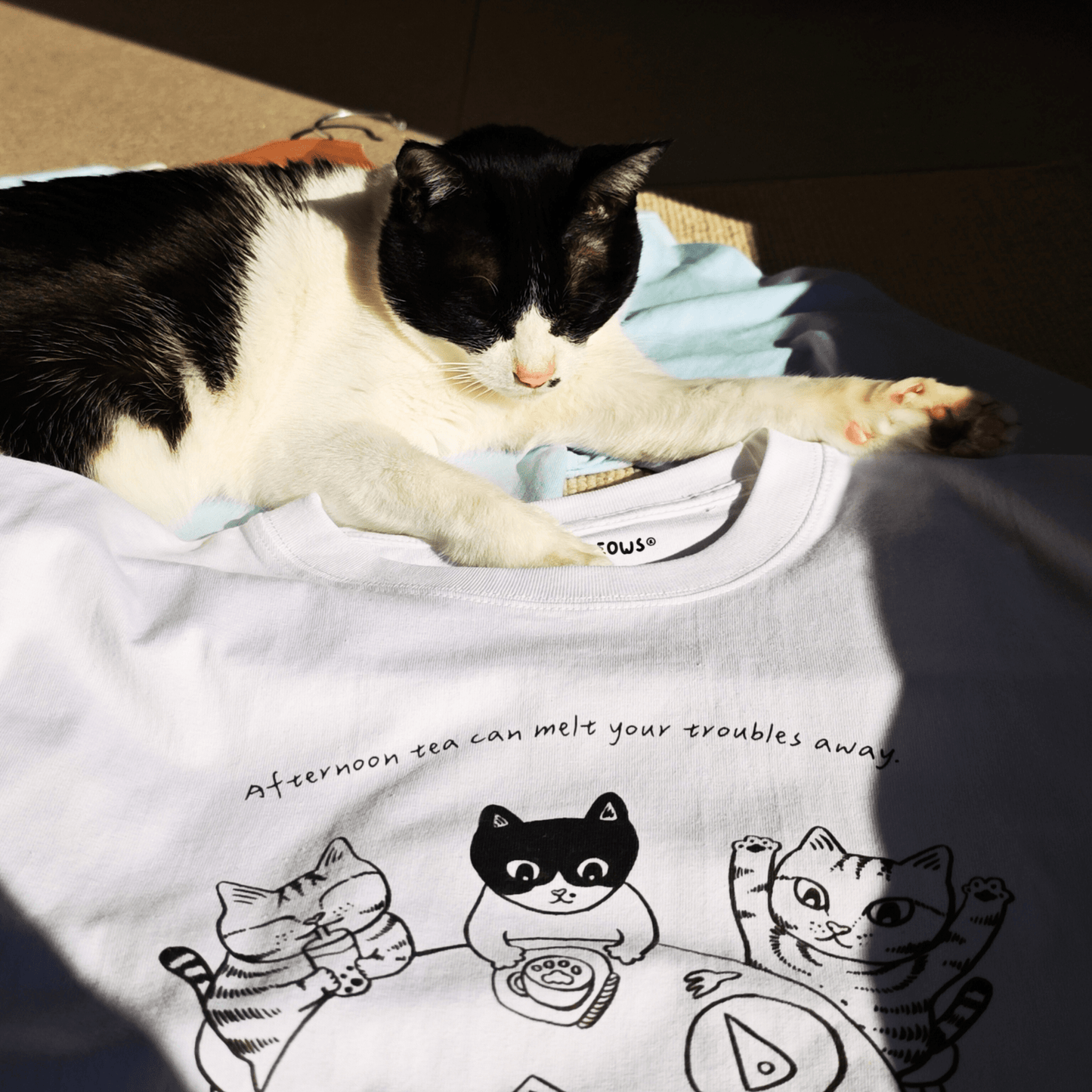 Afternoon Tea Club Long Sleeve Crew Neck