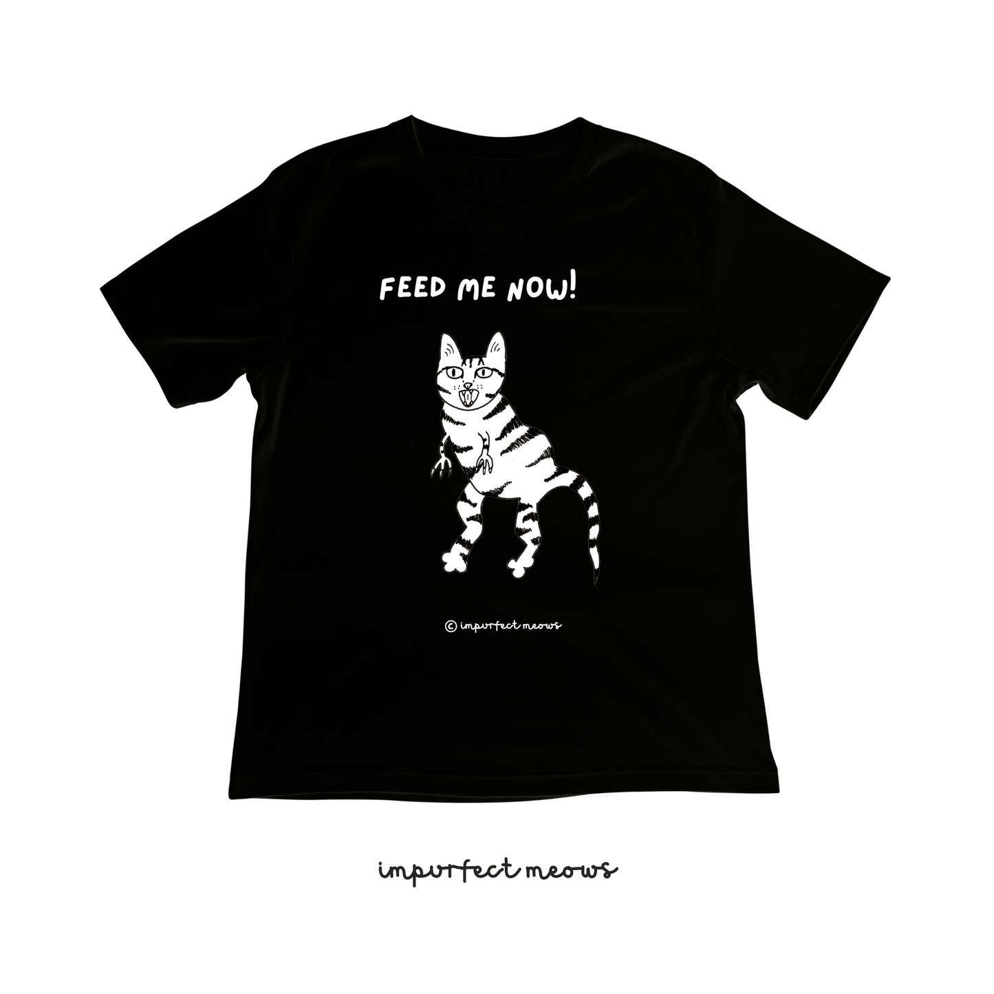 Feed Me Now (Big) T-shirt