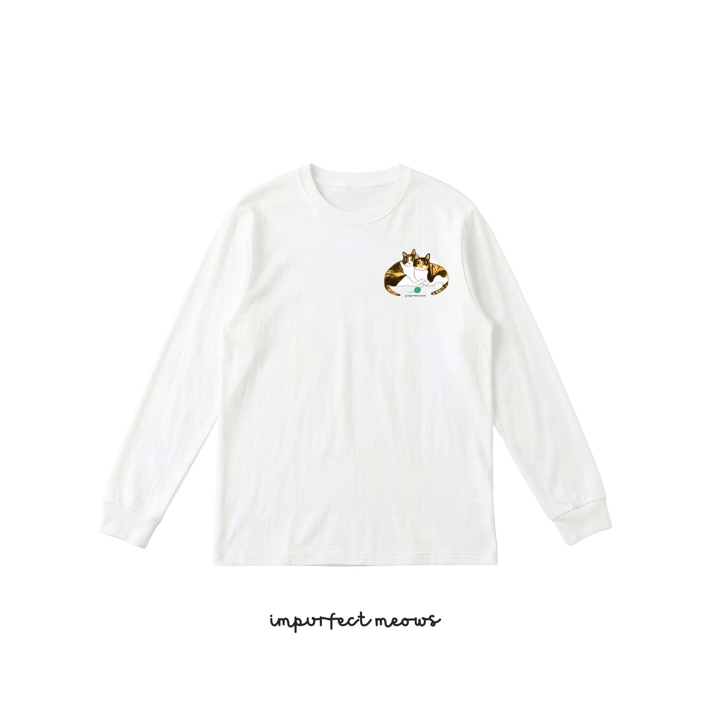 Calico Sisters Long Sleeve Crew Neck