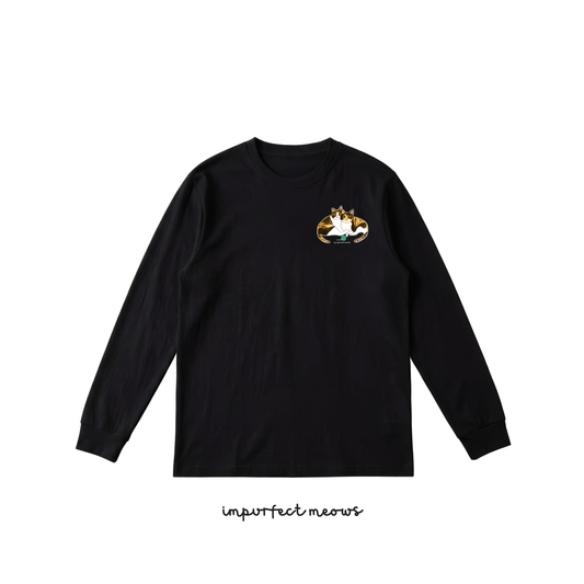 Calico Sisters Long Sleeve Crew Neck