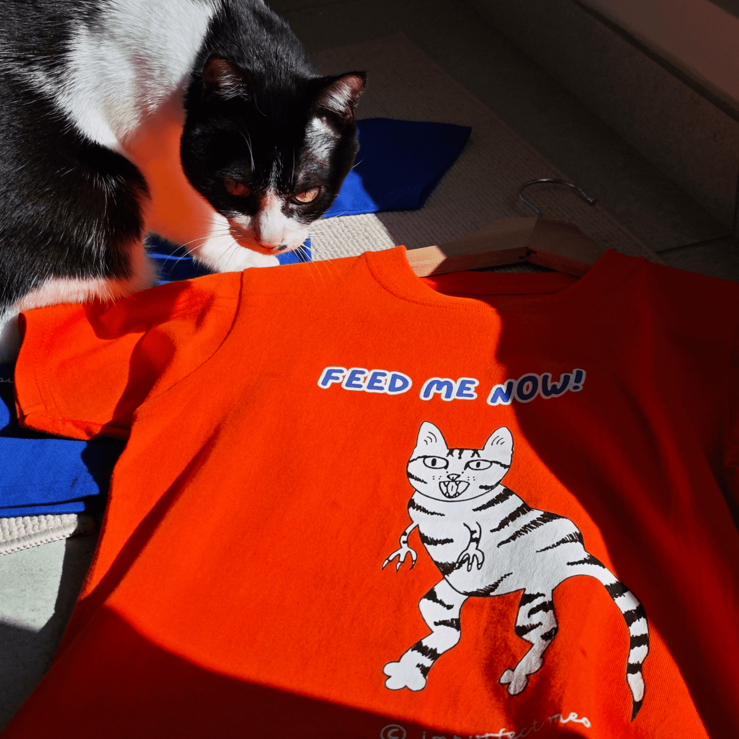 Feed Me Now (Big) T-shirt
