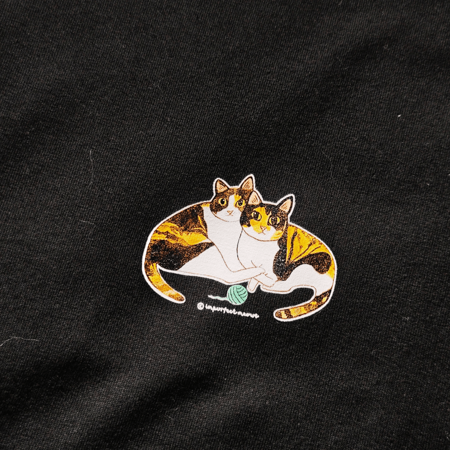Calico Sisters Long Sleeve Crew Neck