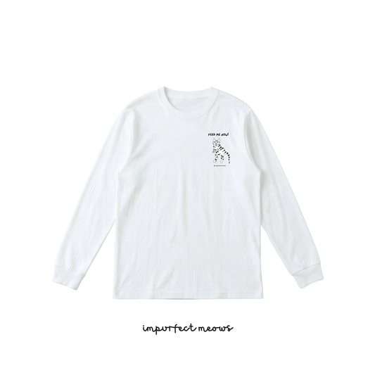 Feed Me Now (Small) Long Sleeve Crew Neck