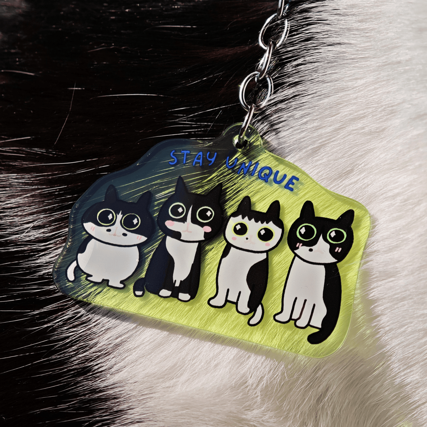 We're Unique Keychain