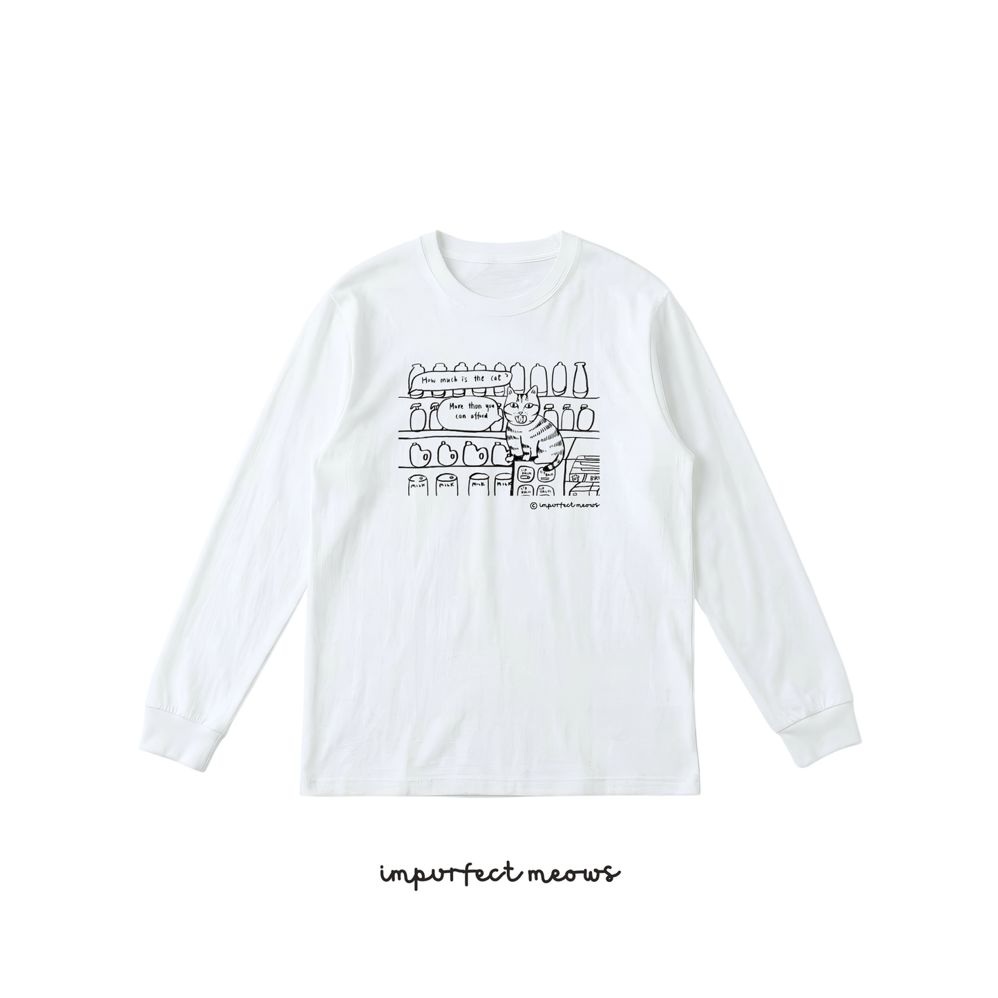 How Much Is The Cat Long Sleeve Crew Neck