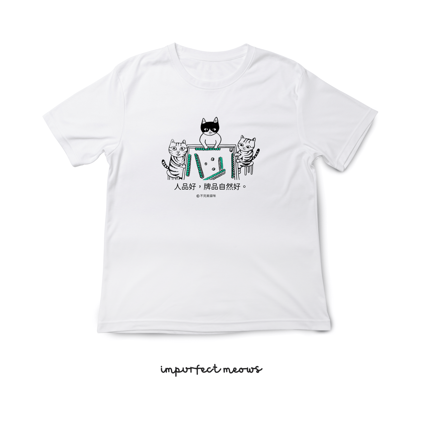 Mahjong Cats T-shirt