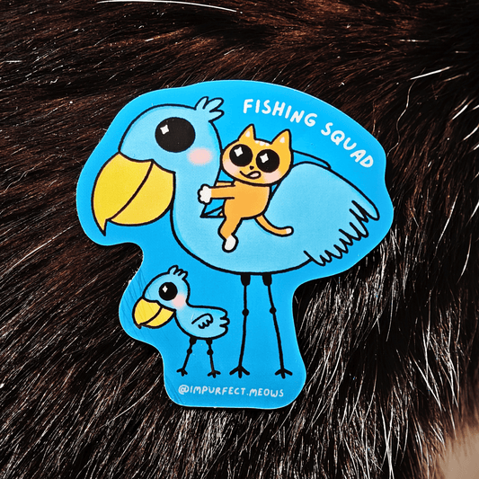 Fishing Squad Sticker