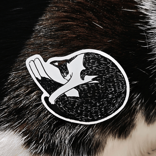 Sleeping Dot  Sticker