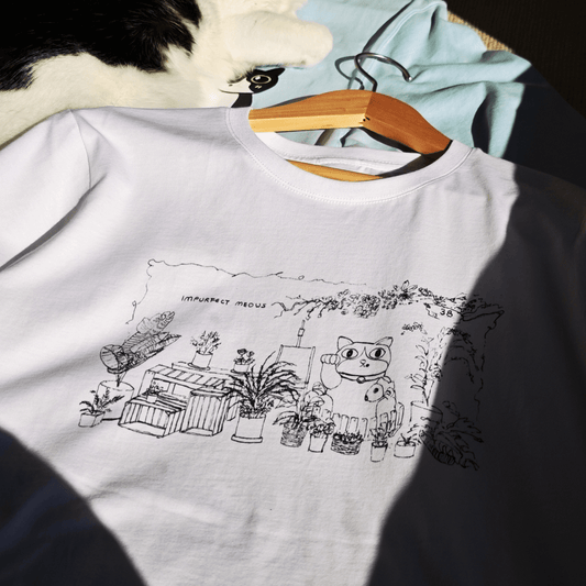 Ma Wan Shop Front Long Sleeve Crew Neck