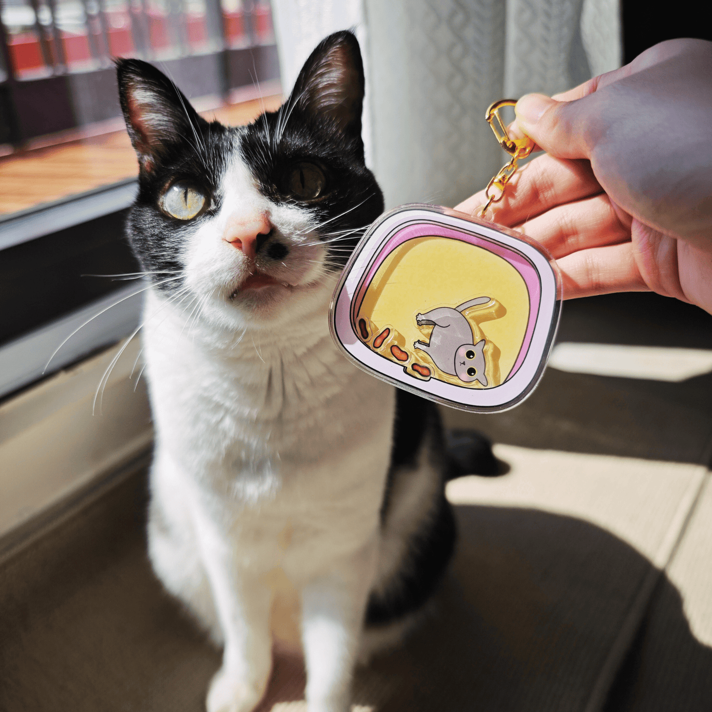 Litter Box Keychain