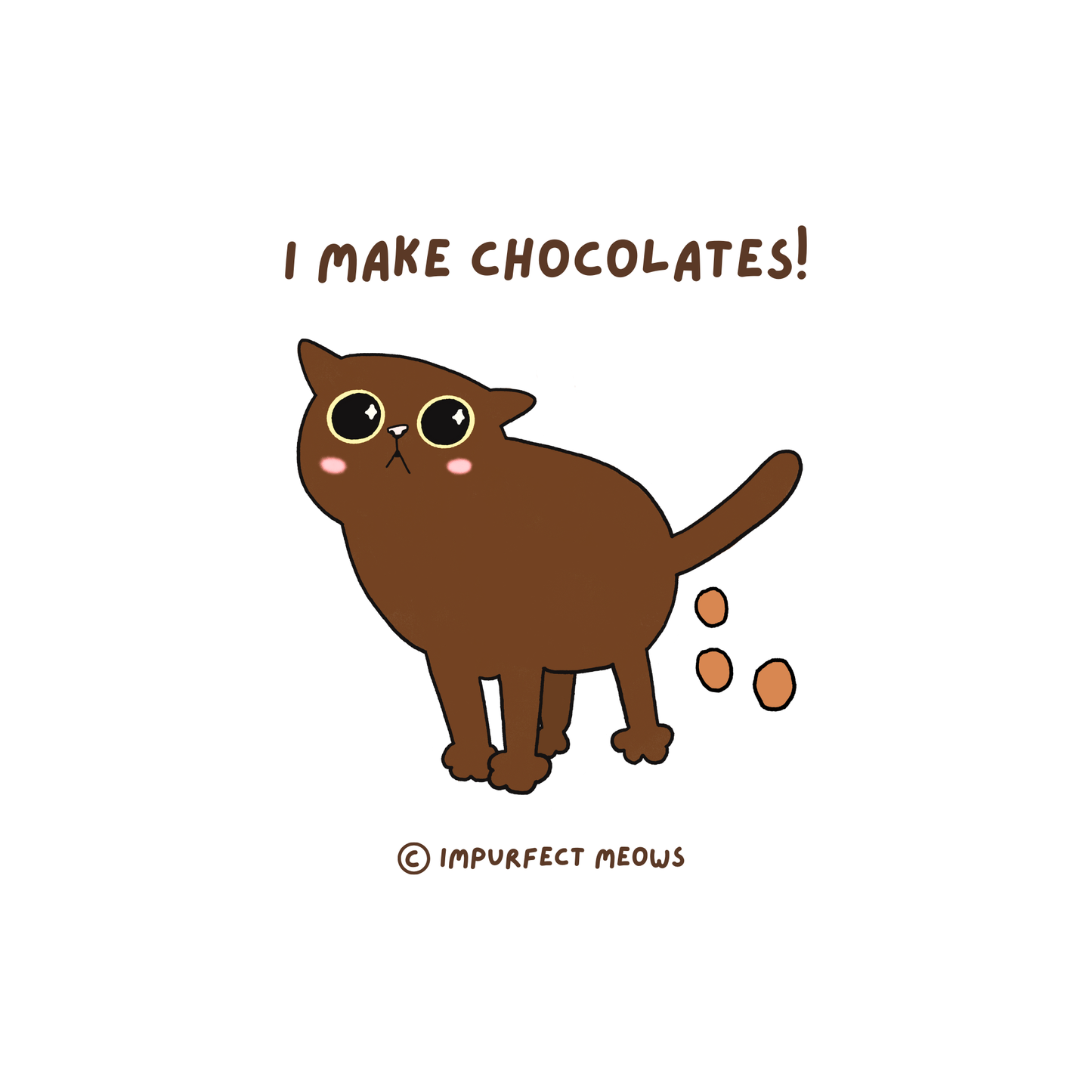 I Make Chocolates T-shirt