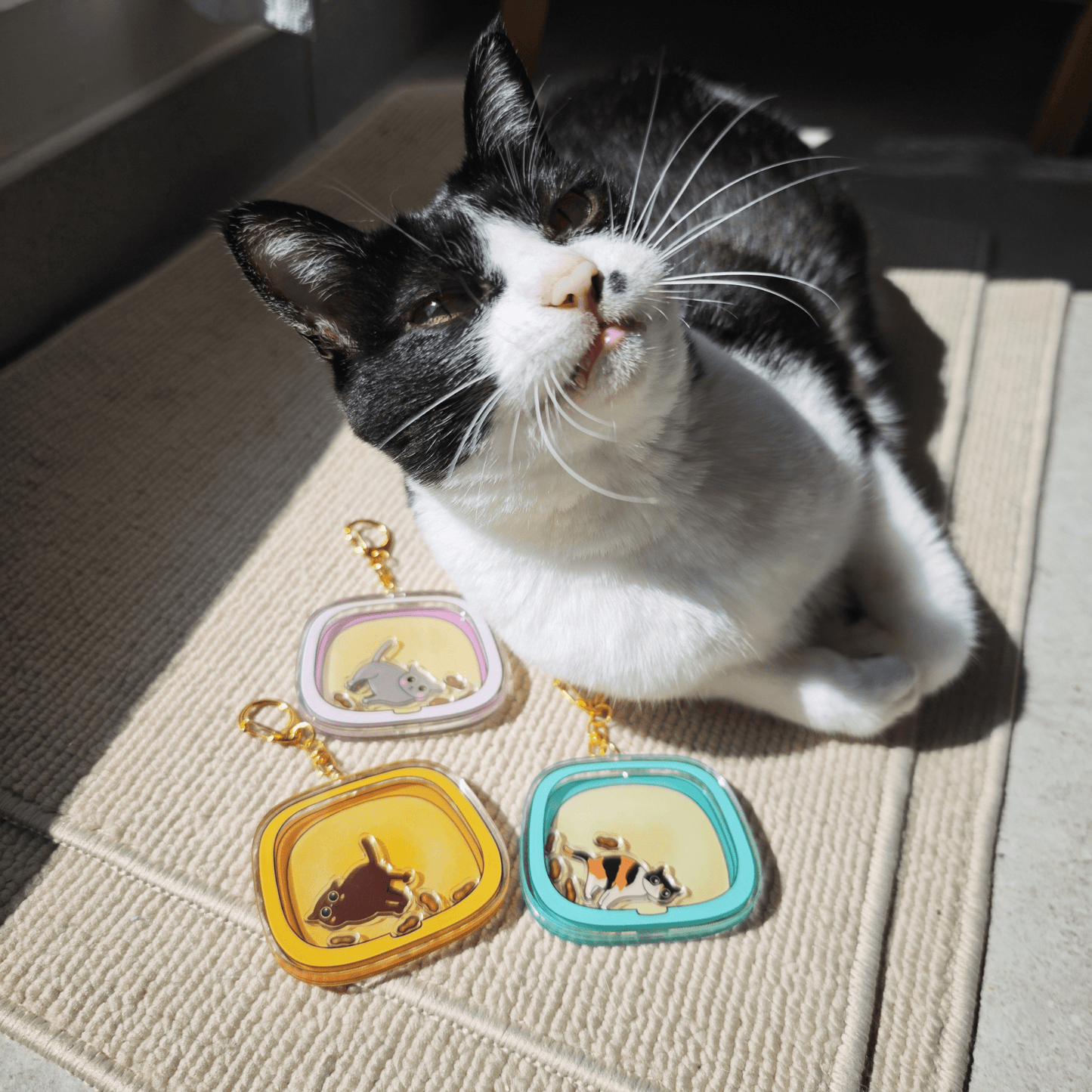 Litter Box Keychain