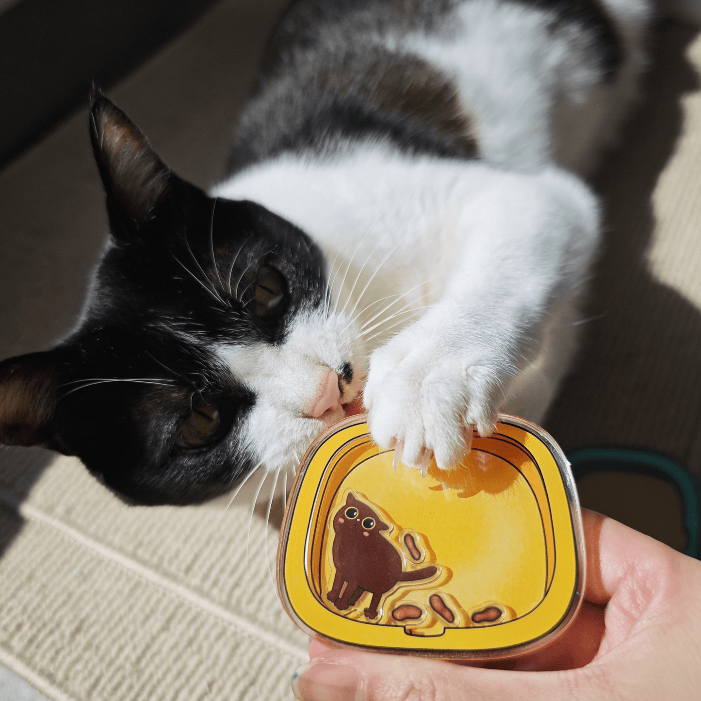 Litter Box Keychain