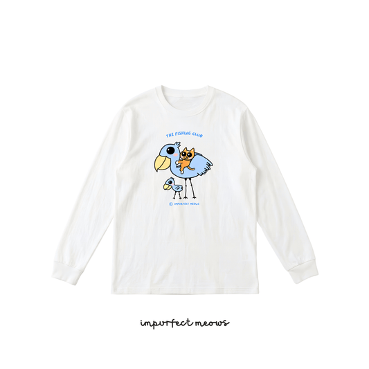 The Fishing Club Long Sleeve Crew Neck