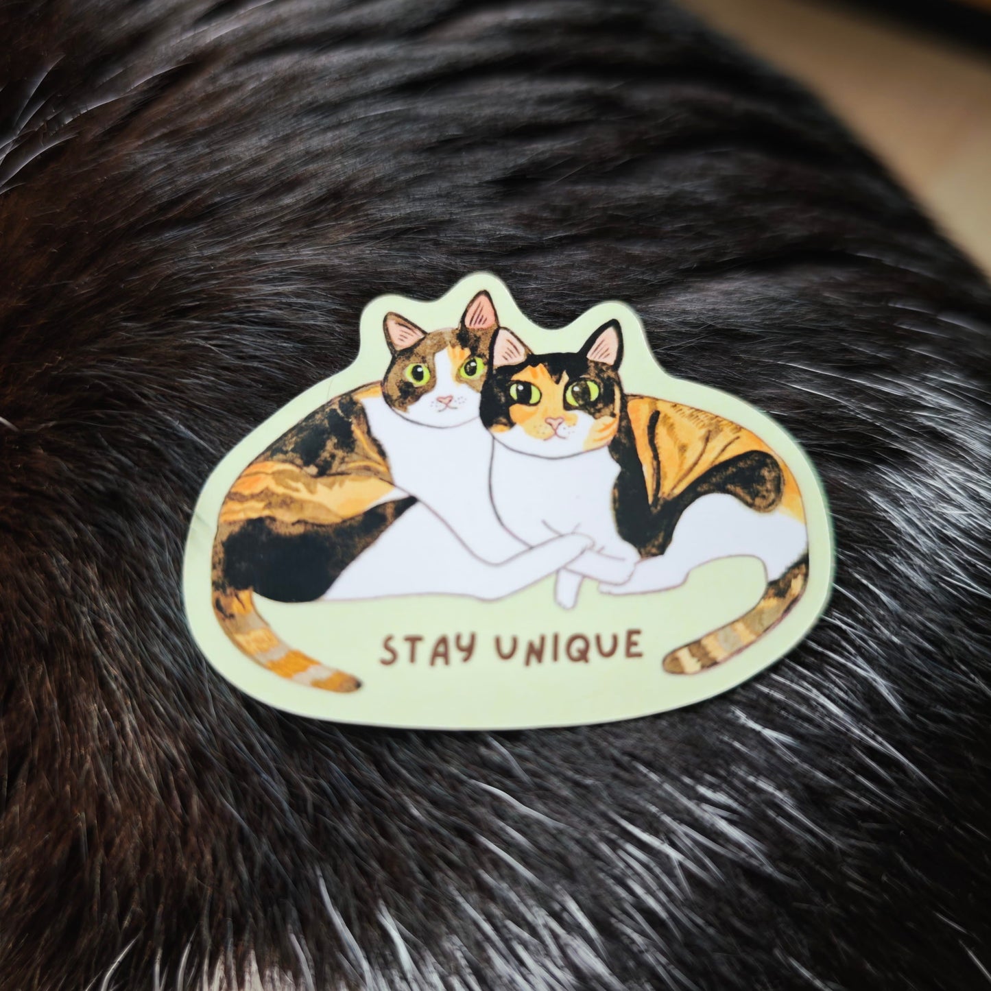Calico Sisters Sticker