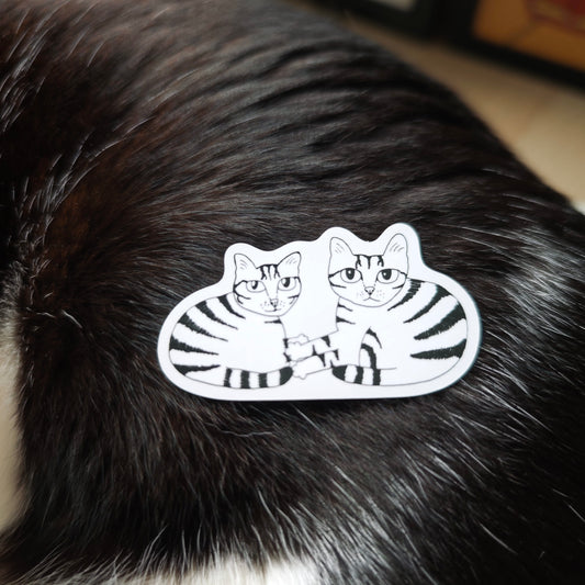 Impurfect Meows Sticker