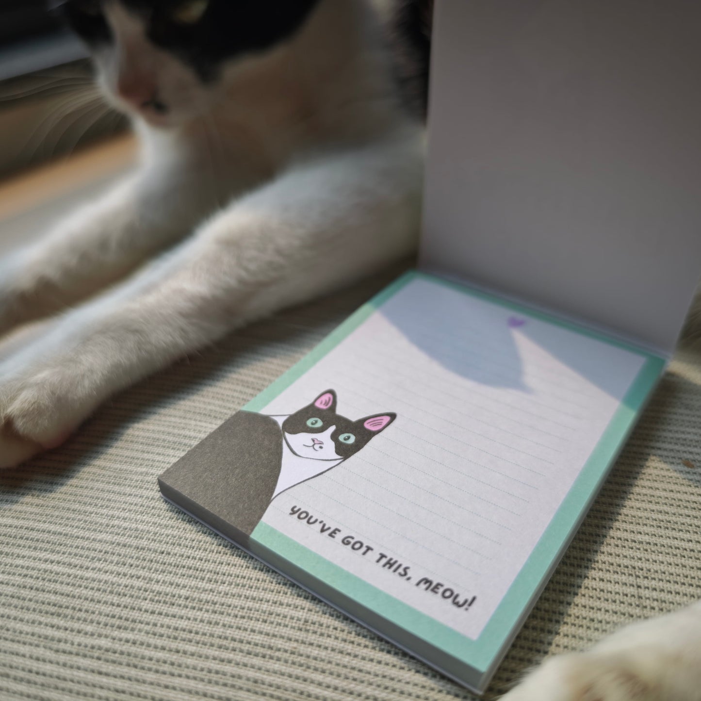 Stay Pawsitive Memo Pad